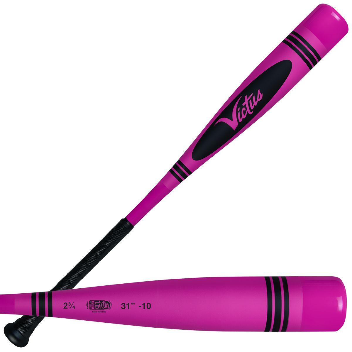 2025 Victus Vibe Pink Crayon Drop 10 USSSA Baseball Bat