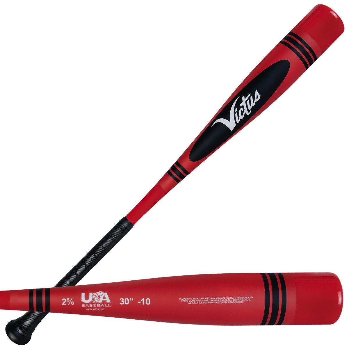 2025 Victus Vibe Red Crayon Drop 10 USA Baseball Bat