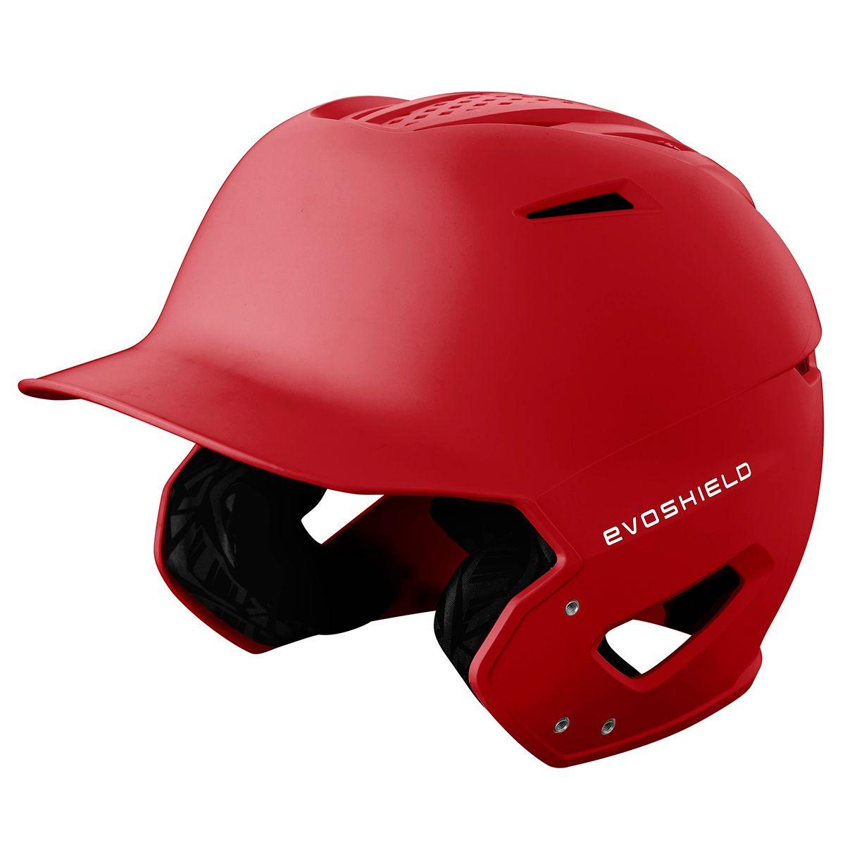 EvoShield XVT 2.0 Matte Baseball Batting Helmet red