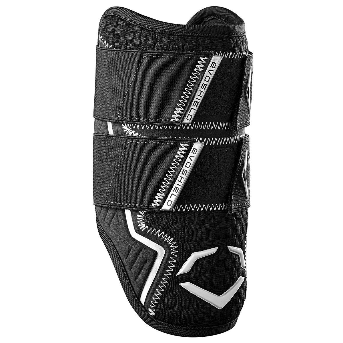EvoShield Pro-SRZ 2.0 Double Strap Batter's Elbow Guard Black