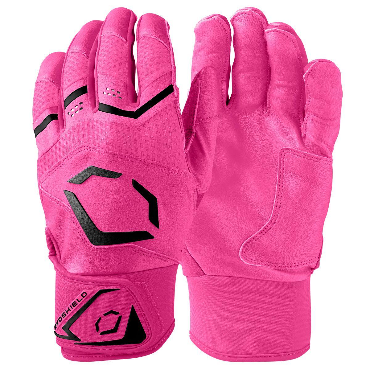 Evoshield Carbyne Adult Batting Gloves hot pink