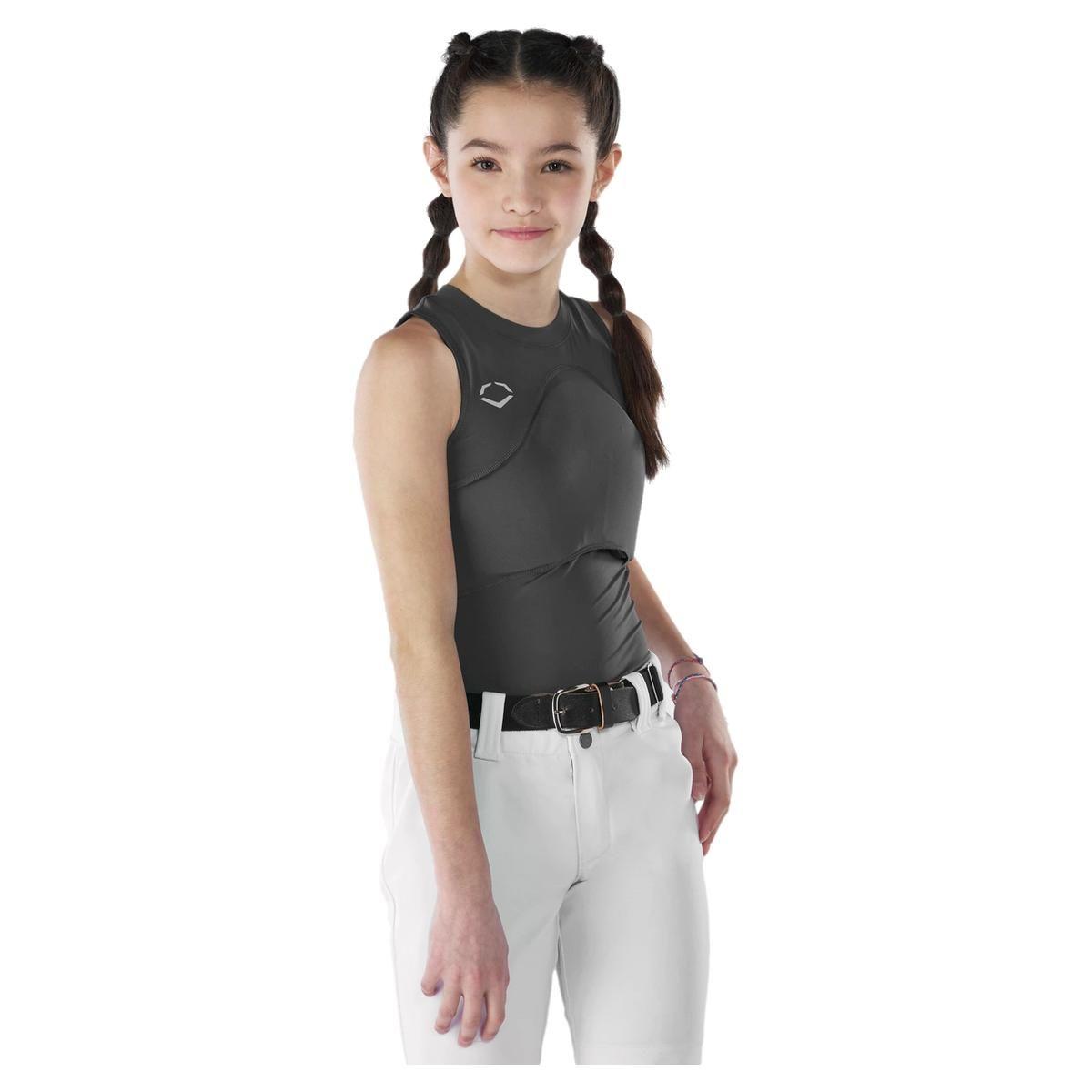 Evoshield Girl's Youth Racerback Chest Guard