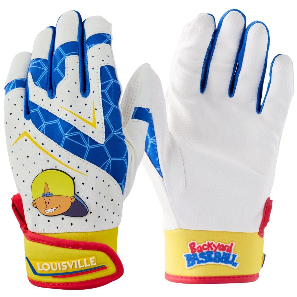 Backyard Baseball "Pablo Sanchez" Genuine Youth Batting Gloves