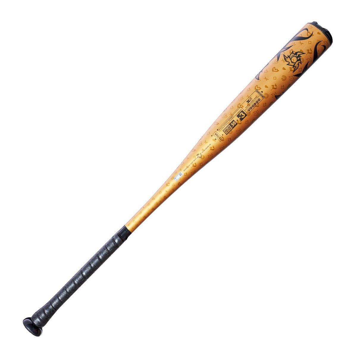 2023 Demarini Voodoo One Gold BBCOR Baseball Bat | Better Baseball
