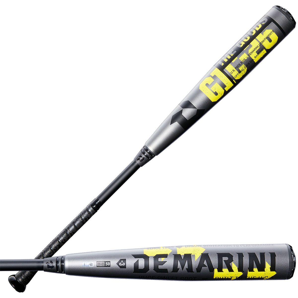 2026 DeMarini The Goods "Gunmetal" BBCOR Baseball Bat
