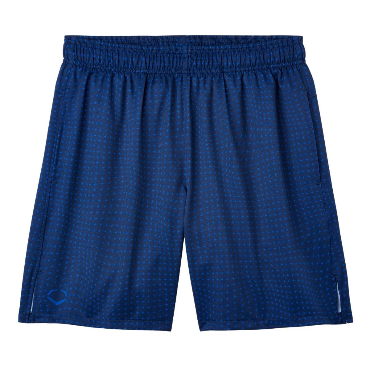 Evoshield Droplets Sub Woven Shorts Blue