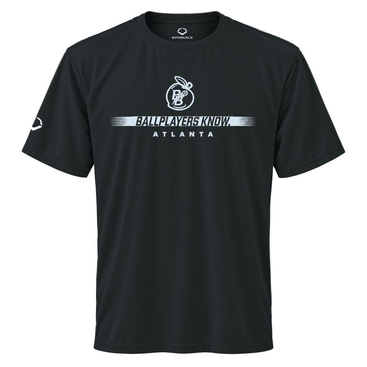 Better Baseball x EvoShield Youth BB Logo Tech Tee black