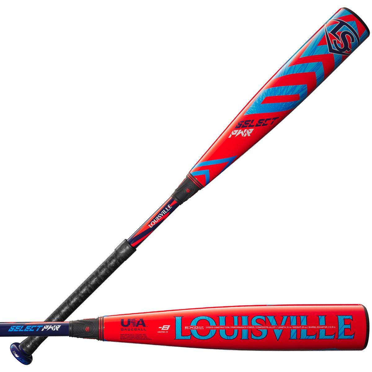 2024 Louisville Slugger Select PWR Drop 8 USA Baseball Bat