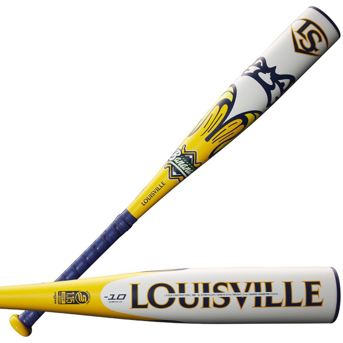 2025 Louisville Slugger Savannah Bananas JBB Drop 10 Coach Pitch Bat