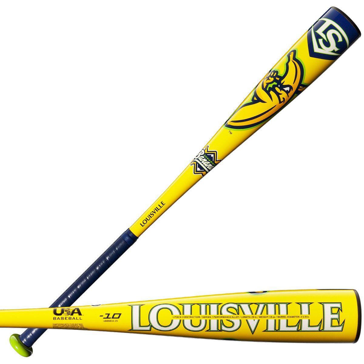 2025 Louisville Slugger Savannah Bananas Drop 10 Limited Edition USA Baseball Bat