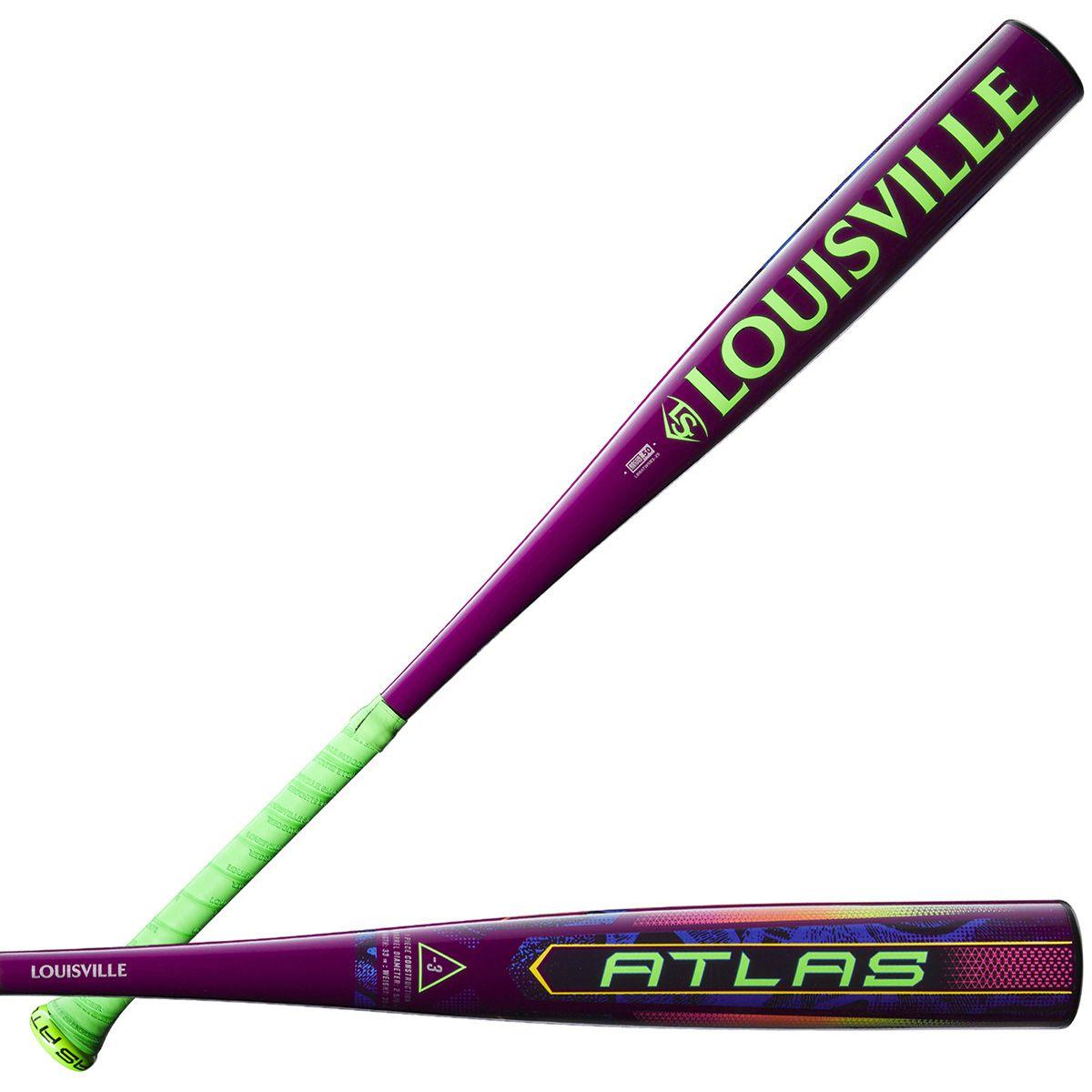 2025 Louisville Slugger Atlas Neon Energy BBCOR Baseball Bat