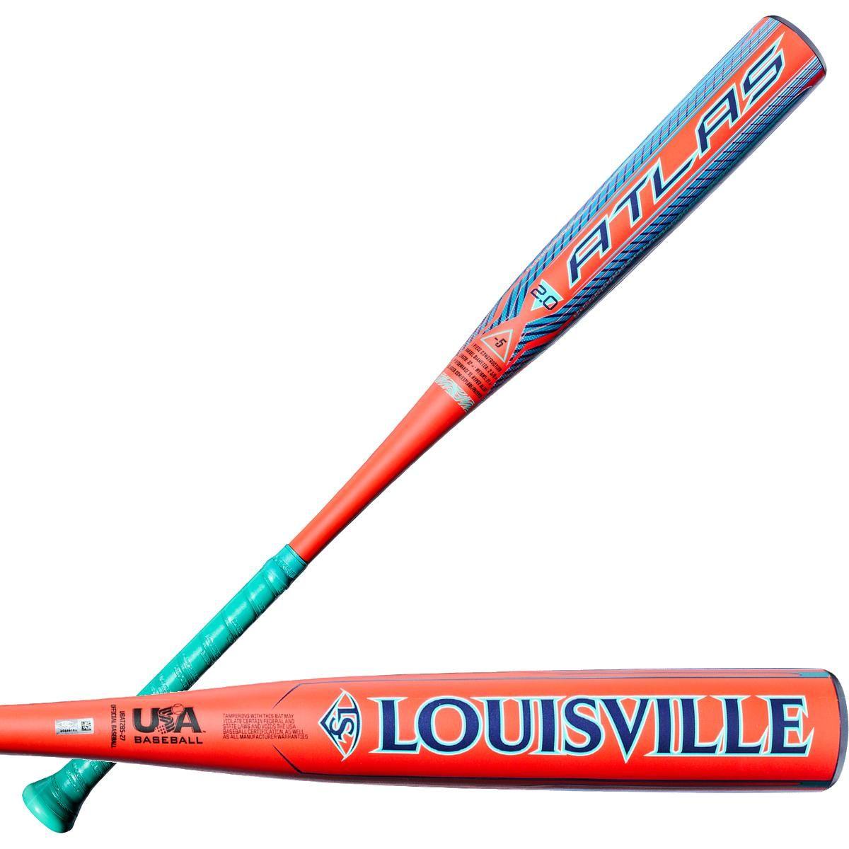 2027 Louisville Slugger Atlas 2.0 Drop 5 USA Baseball Bat Hero