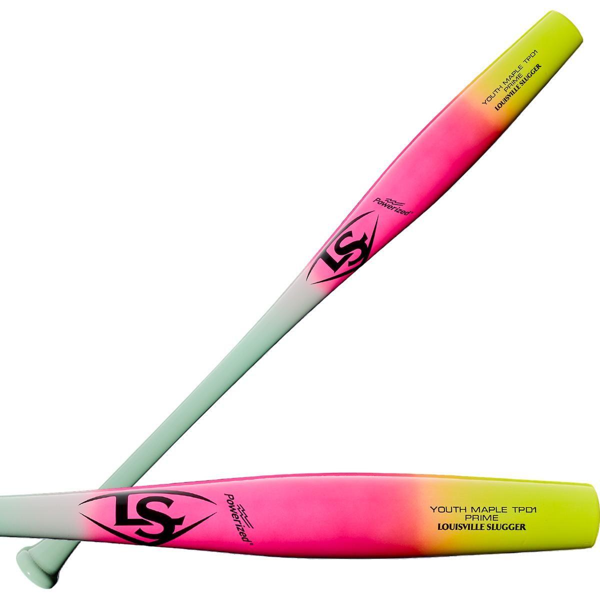 Louisville Slugger Youth Prime TPD1 Fade Maple Wood Baseball Bat