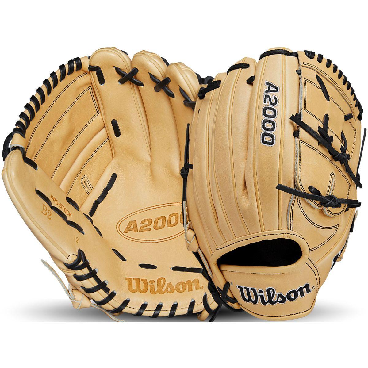 Wilson A2000 B2 12" Pitcher's Glove: WBW101389