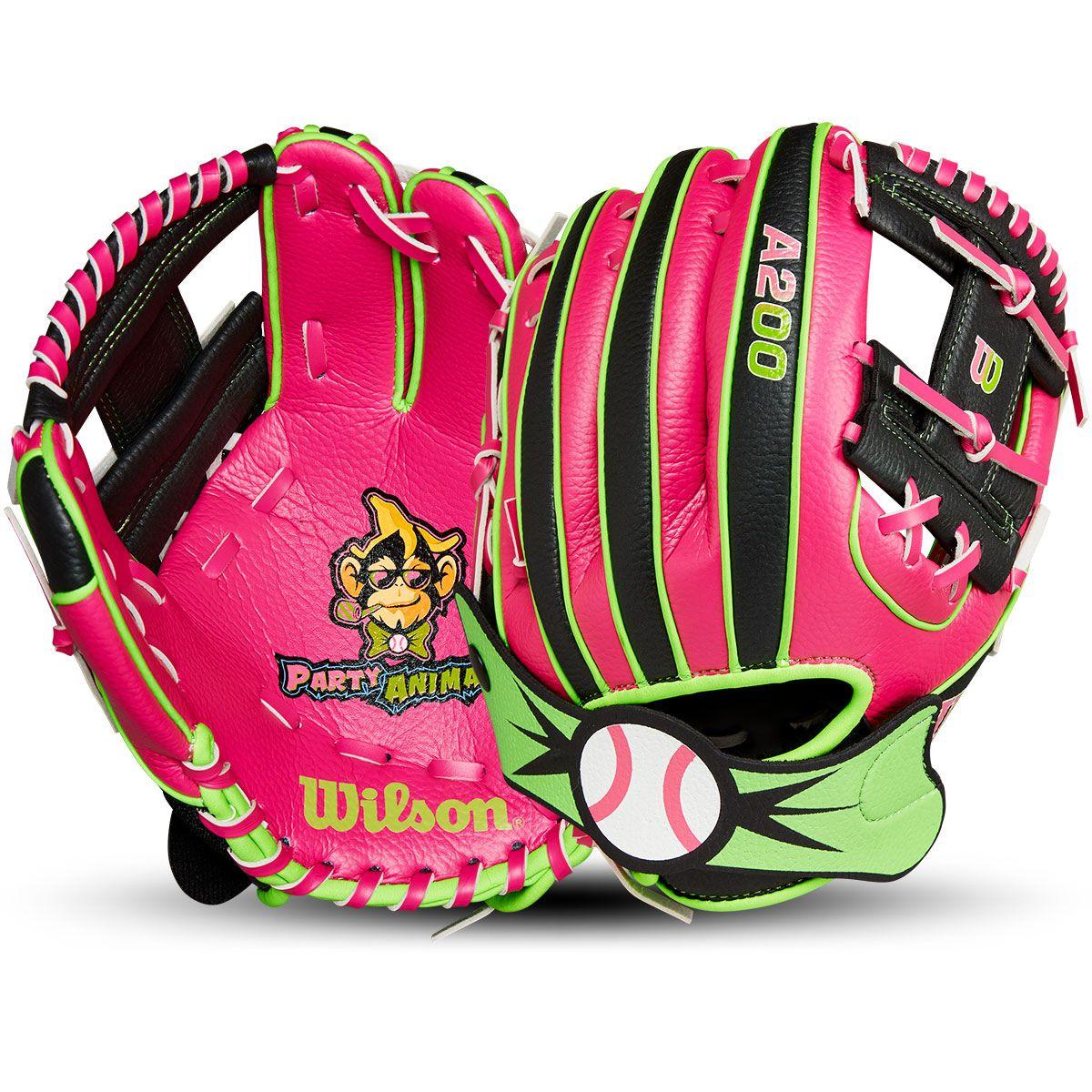 Wilson EZ Catch Party Animals 10" Youth Baseball Glove