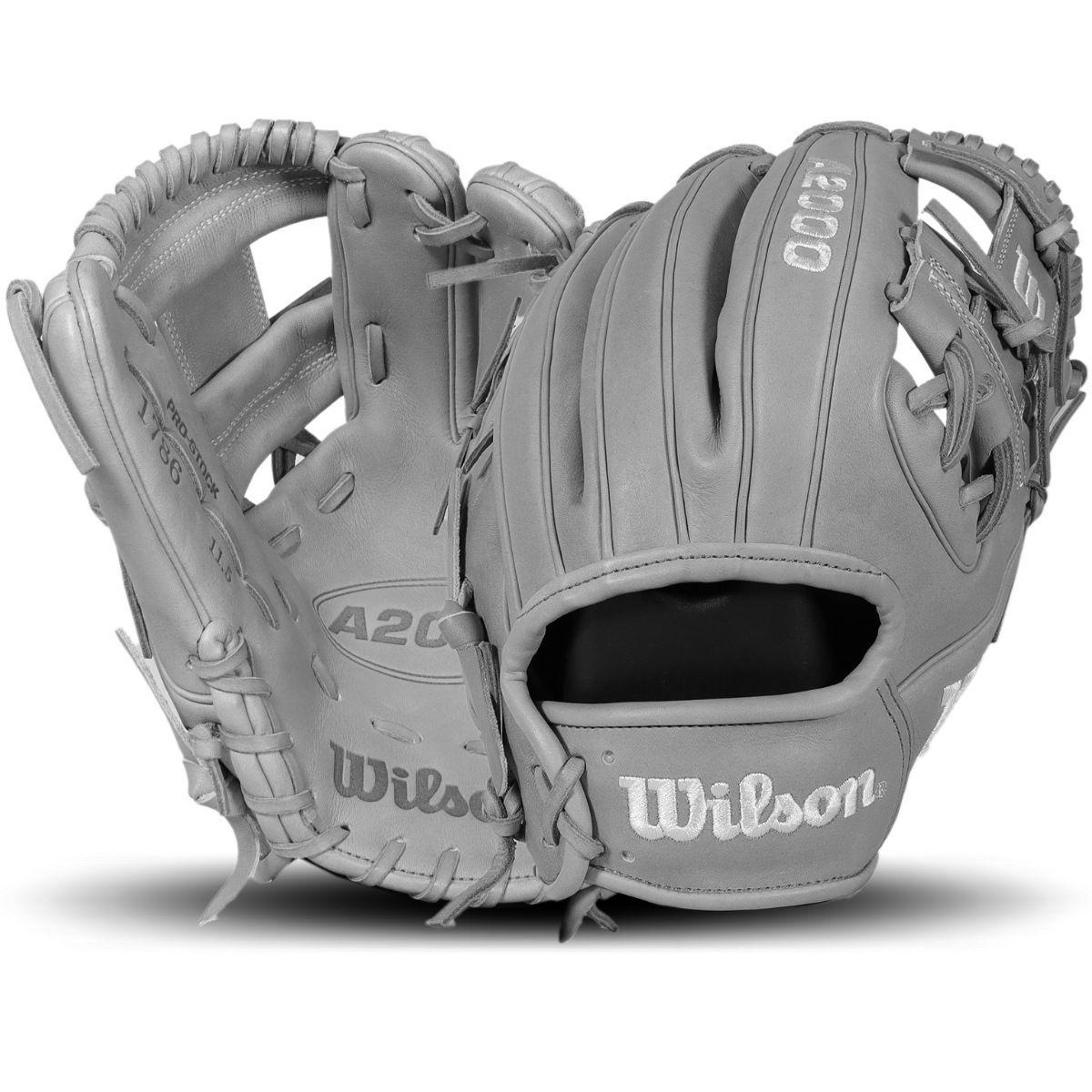 Wilson A2000 1786 Grey Monochrome 11.5" Infield Glove