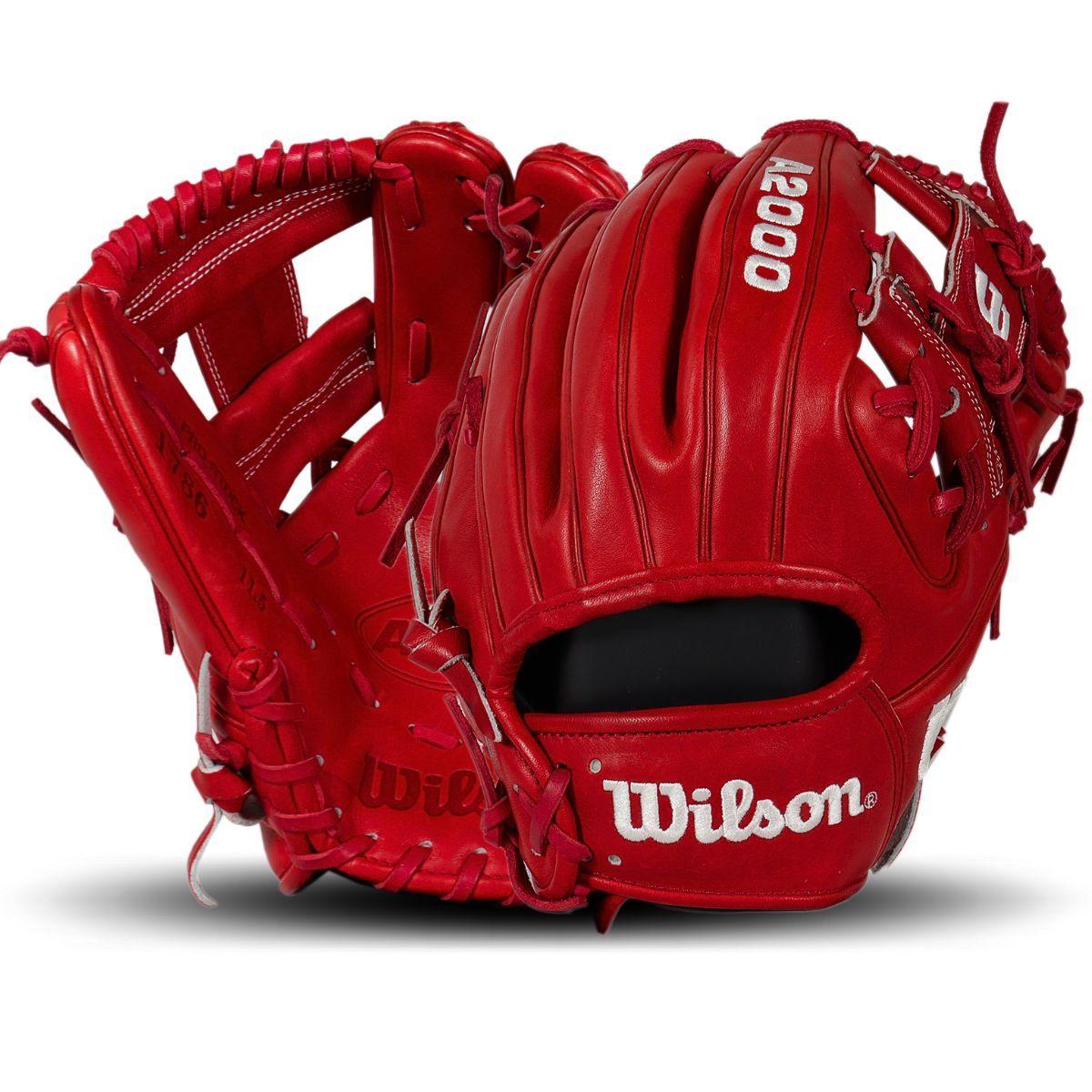 Wilson A2000 1786 Brick Red Monochrome 11.5" Infield Glove
