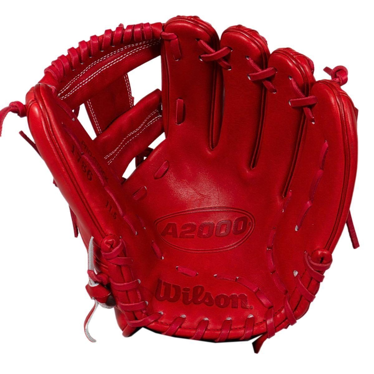 Wilson A2000 1786 Brick Red 11.5