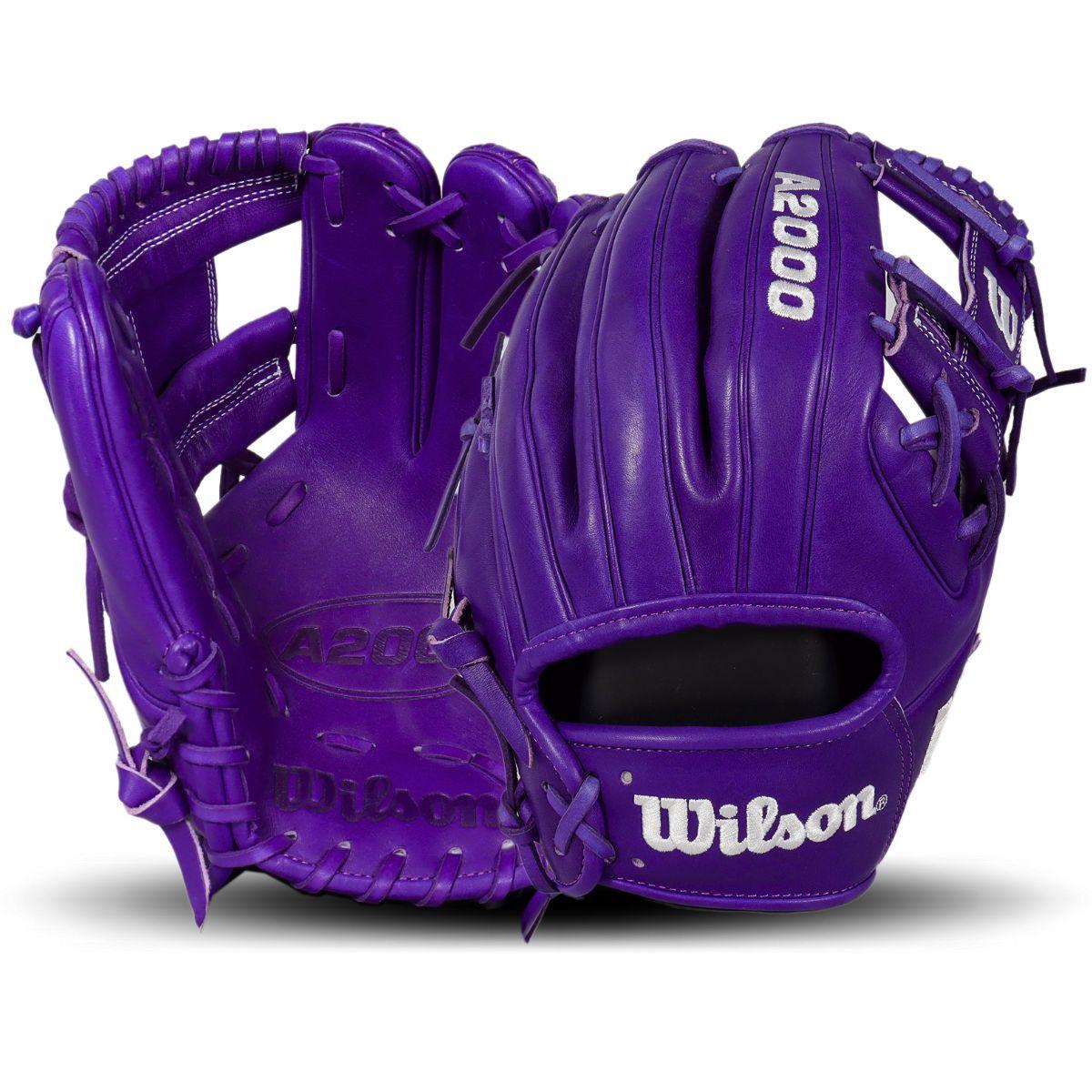 Wilson A2000 1786 Purple Monochrome 11.5" Infield Glove
