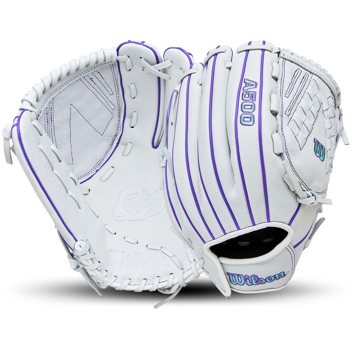 Wilson A500 Siren 12.5" Youth Fastpitch Softball Outfield Glove