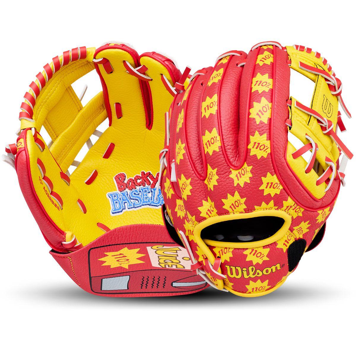 Wilson A200 EZ Catch Backyard Baseball Juice Box 10" Youth Glove