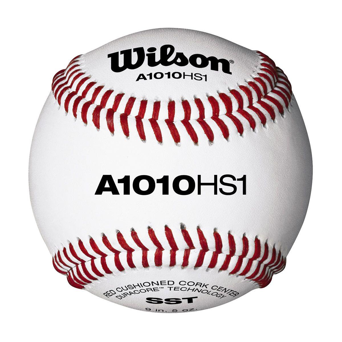 Wilson One-Dozen A1010 HS1 Pro Series SST Baseballs