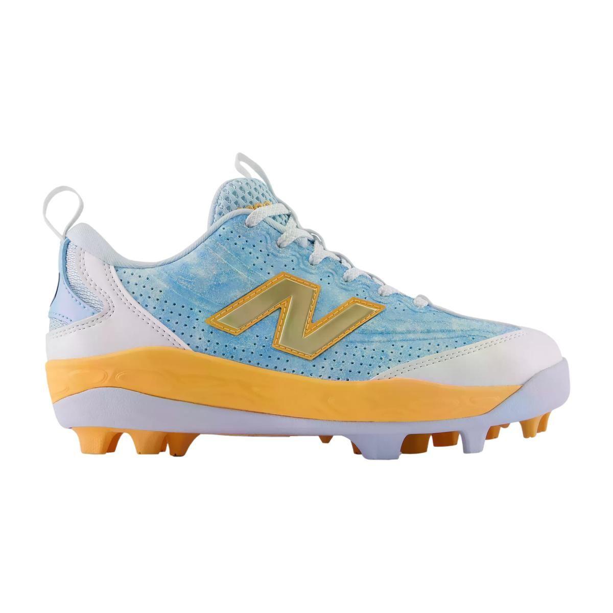 New Balance 3000 Energy Sky Blue Youth Molded Baseball Cleats