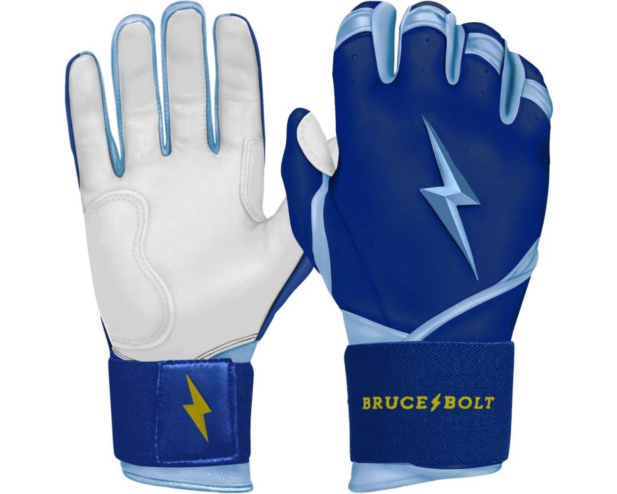 Bruce Bolt Brett Phillips Long Cuff Youth Batting Gloves Better Baseball