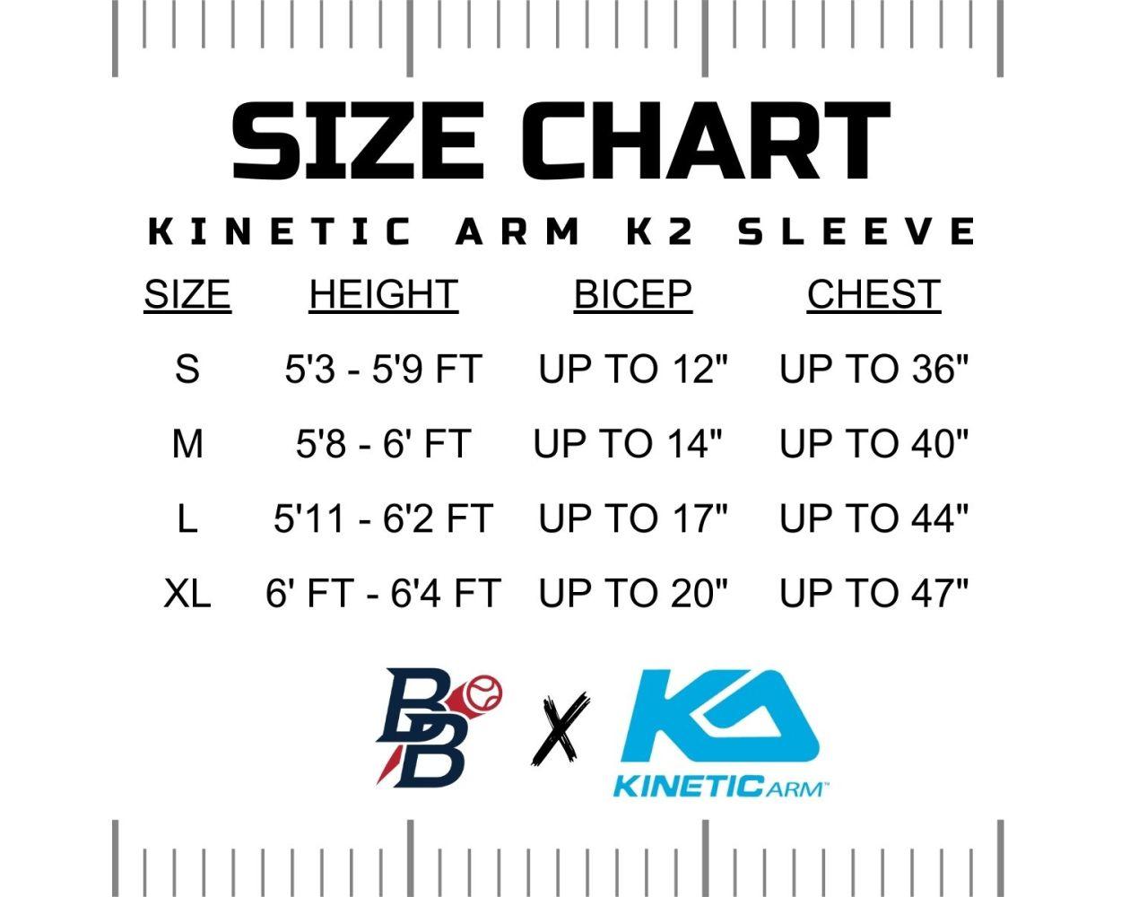 Kinetic Arm K2 Adult Sleeve Arm Stabilizer | Better Baseball