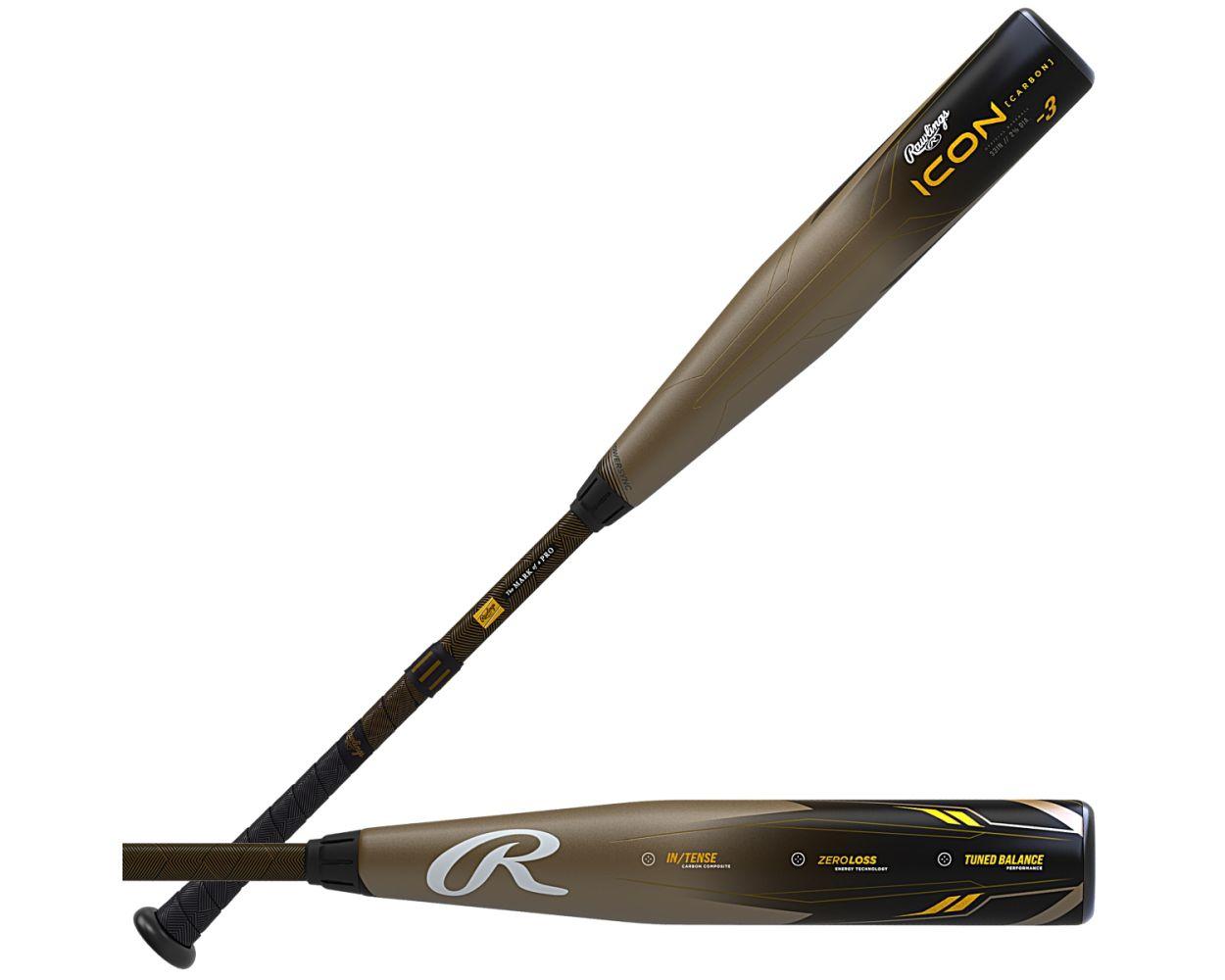 2023 Rawlings Icon BBCOR Baseball Bat Better Baseball Better Baseball