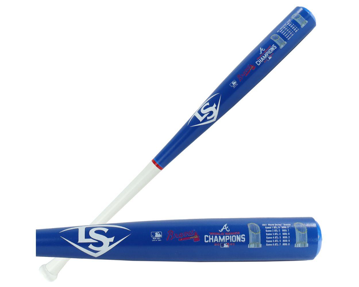 Atlanta Braves 2021 World Series Champions Louisville Slugger Bat