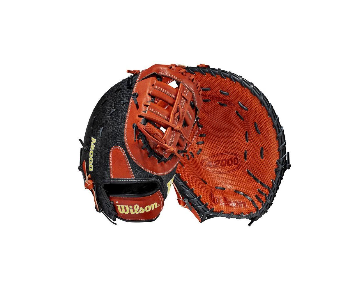 Wilson 12.5'' 1620 A2000 SuperSkin™ Series First Base Mitt w/ Spin Control™