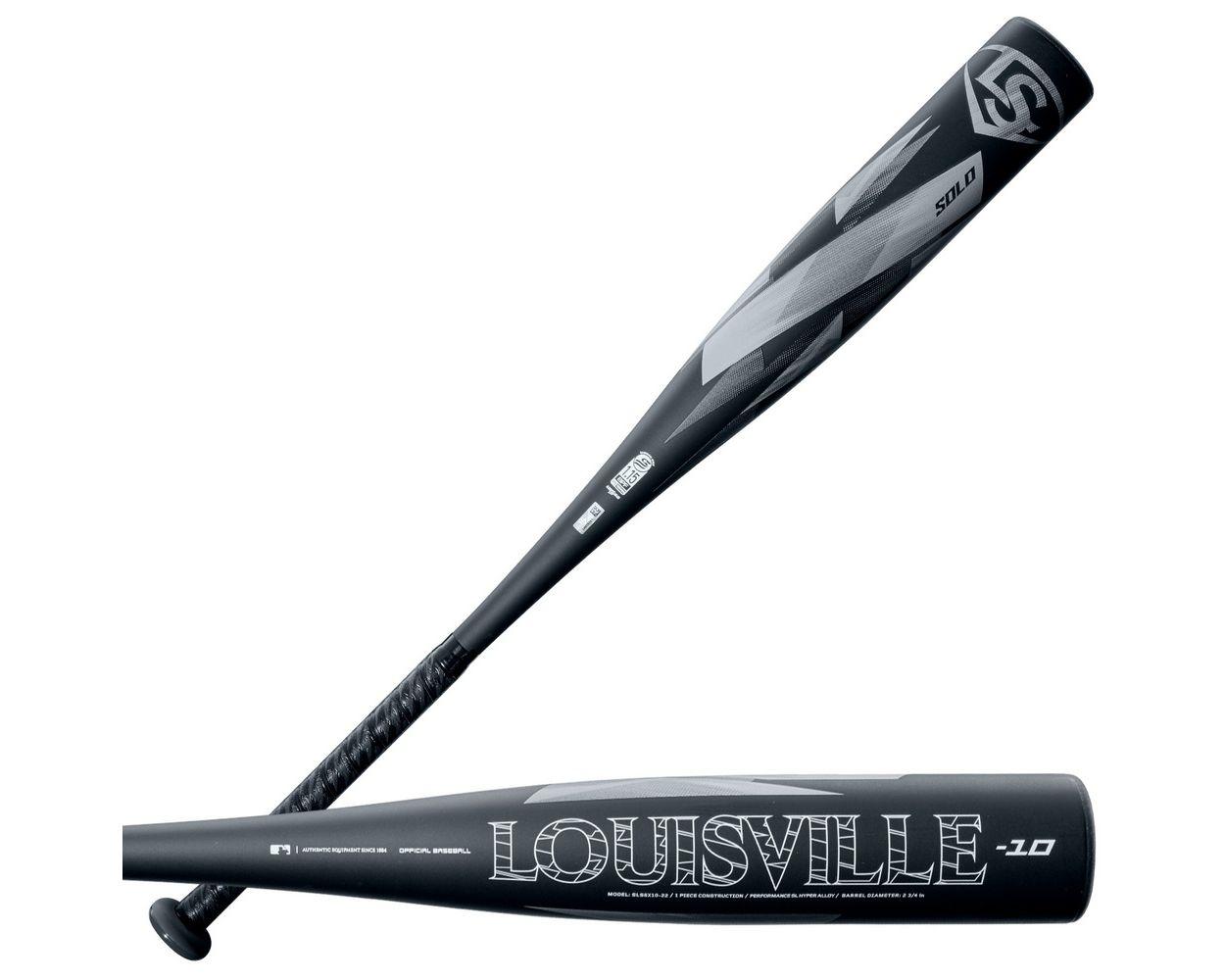 2022 Louisville Slugger Solo -8 USSSA Baseball Bat: WTLSLS6X0822