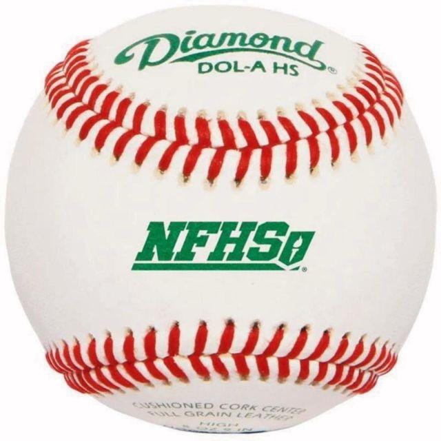 Diamond NFHS Official League NOCSAE Stamped Baseballs