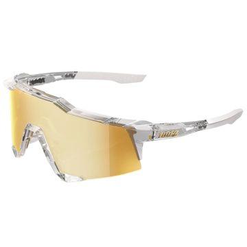 100% Speedcraft LE Money Mike 24k Gold Mirror Sunglasses