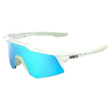 100% Limited Edition Speedcraft XS Elly De La Cruz Blue Topaz Mirror Lens Sunglassses