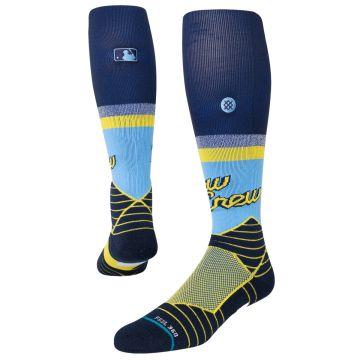 Stance Milwaukee Brewers City Connect OTC Socks: A759A22BRE