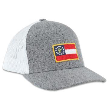 Better Baseball Flag Grey Snapback Hat