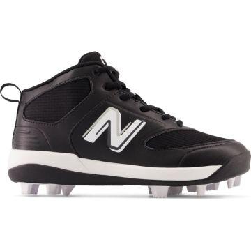 New Balance 3000 v6 Black Molded Youth Baseball Cleats: J3000BK6