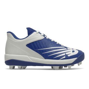 New Balance 4040 v6 Royal/White Youth Baseball Cleat