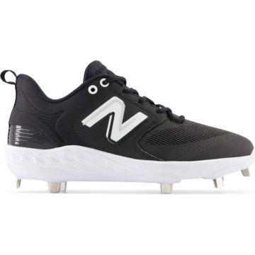 New Balance Fresh Foam X 3000 v6 Black Men's Baseball Metal Cleats: L3000BK6