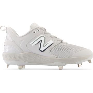 New Balance Fresh Foam X 3000 v6 Grey Men's Baseball Metal Cleats: L3000TG6