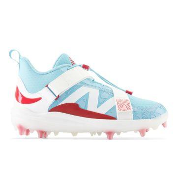 New Balance FuelCell Lindor 2 Comp Blue Composite Cleats: LLINDBK2