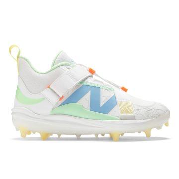 New Balance FuelCell Lindor 2 Comp White Composite Cleats: LLINDTW2