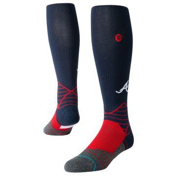 Stance MLB Atlanta Braves OTC Socks: M7549B1-ATL