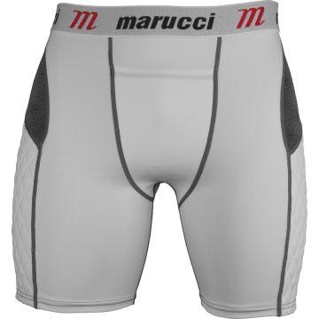 Marucci Youth Padded Slider Shorts w/ Cup: MASLCP