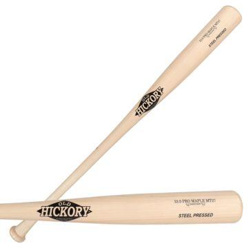 Old Hickory MT27 Mike Trout Steel Pressed Maple Wood Bat: MT27STEEL-NTRL