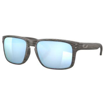 Oakley Holbrook Woodgrain Prizm Deep Water Polarized Sunglasses