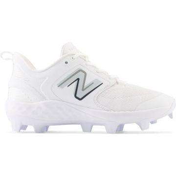 New Balance Fresh Foam 3000 v6 White Molded Men's Baseball Cleats: PL3000W6