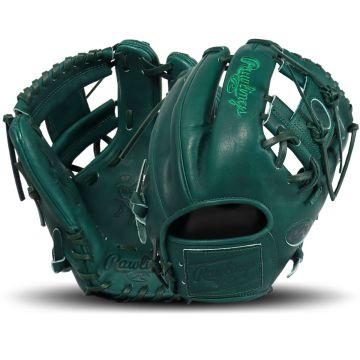 Rawlings Heart of the Hide PRO204 Dark Green Monochrome 11.5" Infield Glove